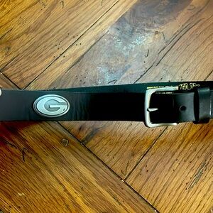 Zep-Pro leather University of Georgia Belt